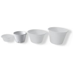 Sauce Cup & lid made of bagasse, in 60ml & 120ml (2oz & 4oz)