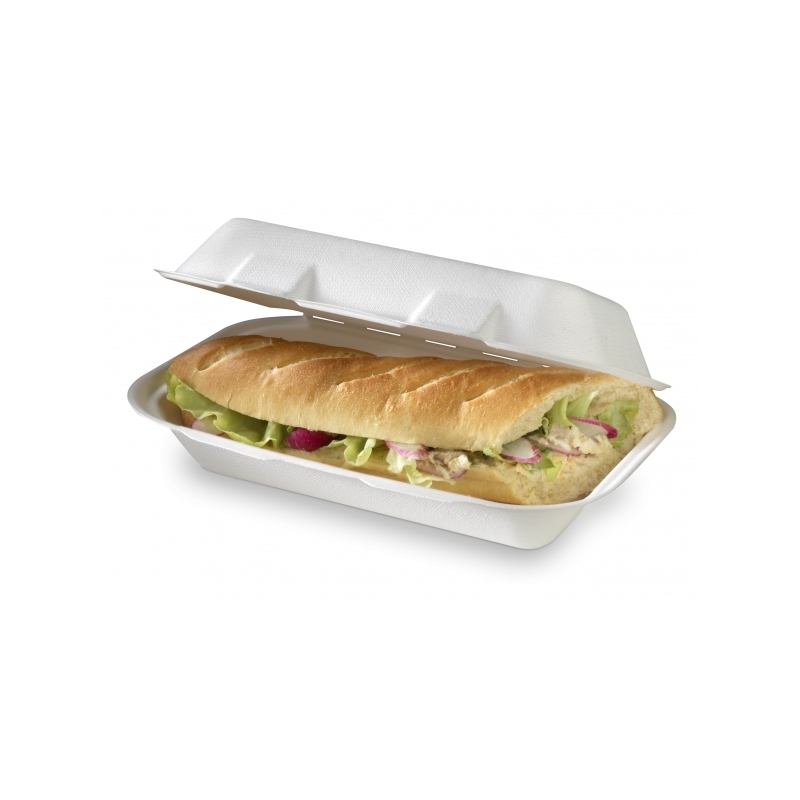 Kebab Packaging made from bagasse is ecological&compostable