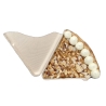 Crepe Cornet in bagasse for crepes and galettes on-the-go