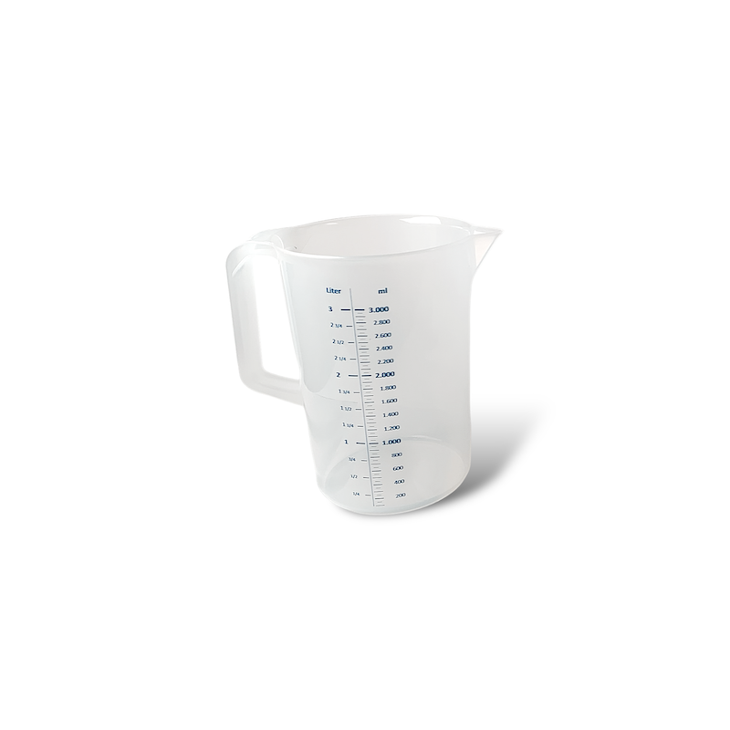 3 L transparent measuring jug