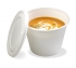 Large recyclable cup for soups to take-away 475ml