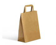 Kraft paper bag, XSMALL (26x14x31cm), per 250 units