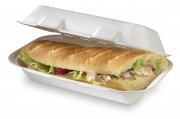 XL Kebab, panini and Sandwich-box, 24,4x16,3x8,3 cm, per 500 units